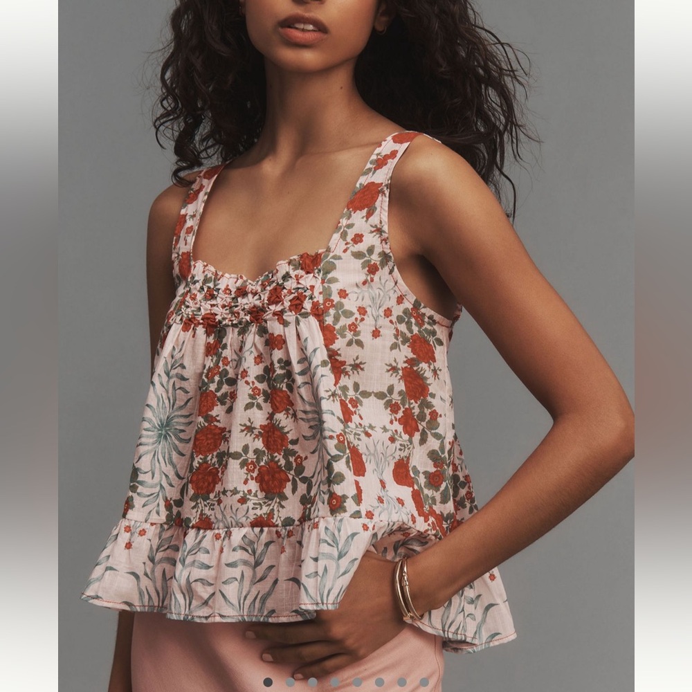 Maeve Mixed Print Swing Tank